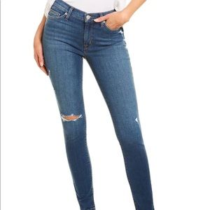 HUDSON "BLAIR HIGH-RISE ANKLE SKINNY" Destroyed Jeans In "ADA"